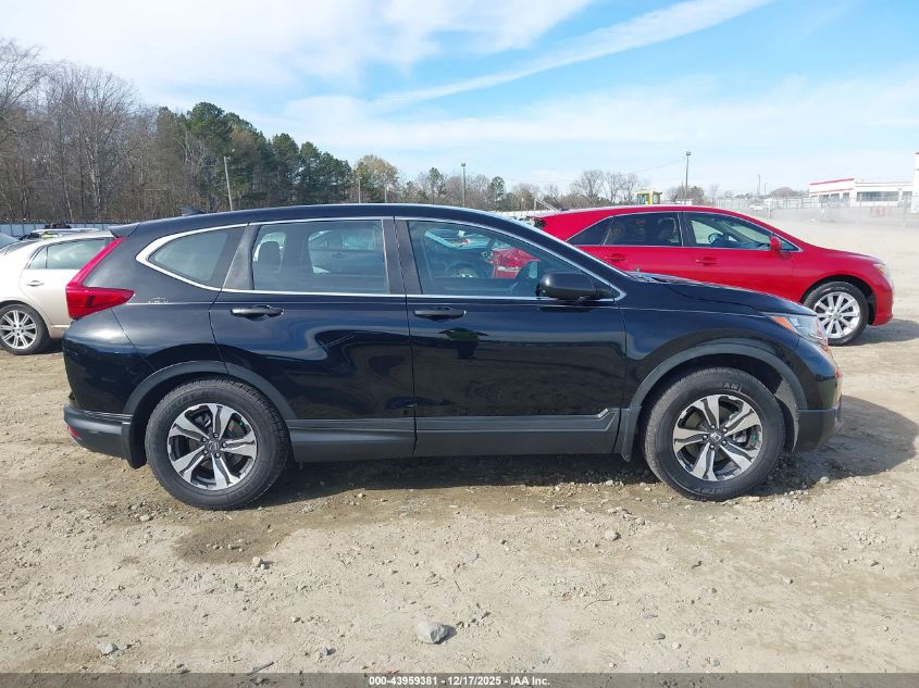 2018 Honda Cr-V Lx VIN: 2HKRW5H3XJH410620 Lot: 43959381