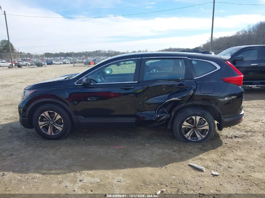 2018 Honda Cr-V Lx VIN: 2HKRW5H3XJH410620 Lot: 43959381