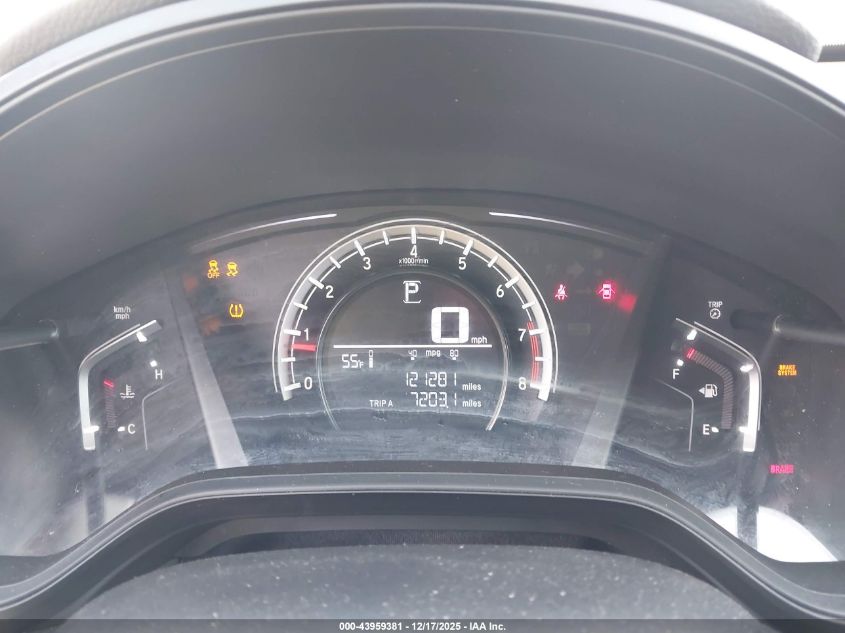 2018 Honda Cr-V Lx VIN: 2HKRW5H3XJH410620 Lot: 43959381