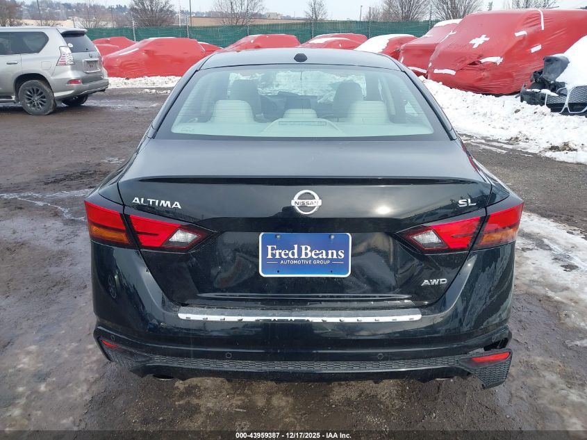 2020 Nissan Altima Sl Intelligent Awd VIN: 1N4BL4EW1LN323314 Lot: 43959387