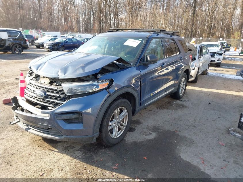 2021 Ford Explorer Xlt VIN: 1FMSK8DH0MGC46377 Lot: 43959395