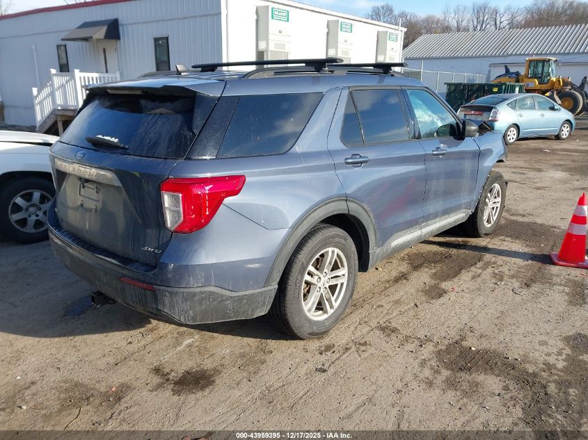 2021 Ford Explorer Xlt VIN: 1FMSK8DH0MGC46377 Lot: 43959395