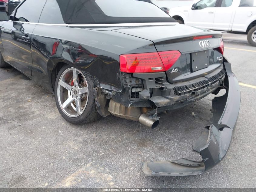 2013 Audi A5 VIN: WAULFAFH6DM004803 Lot: 43959401