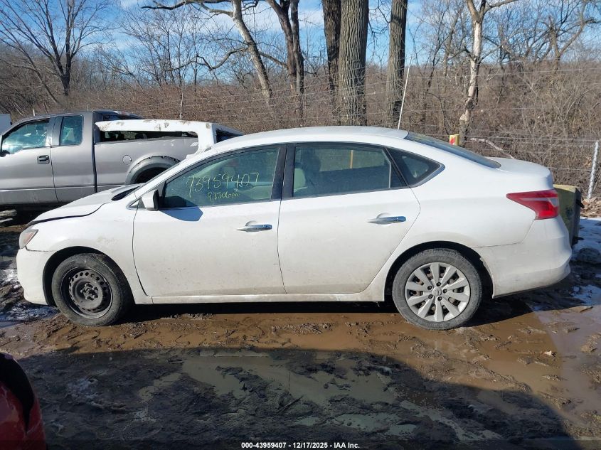 2017 Nissan Sentra S VIN: 3N1AB7AP5HY310636 Lot: 43959407