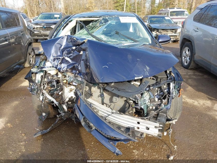 2021 Toyota Corolla Le VIN: JTDEPMAE6MJ140122 Lot: 43959413