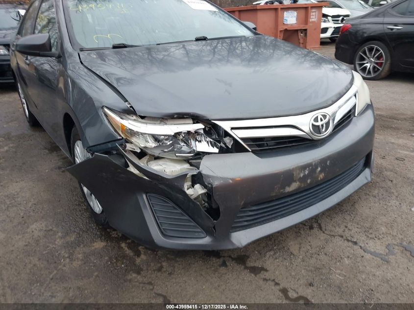 2012 Toyota Camry Le VIN: 4T1BF1FK8CU052054 Lot: 43959415