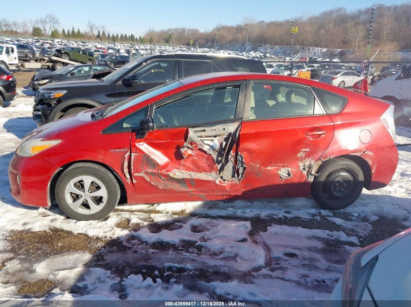 2012 Toyota Prius Two VIN: JTDKN3DU5C1481242 Lot: 43959417