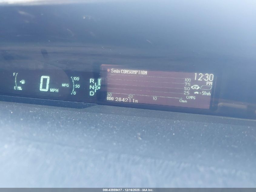 2012 Toyota Prius Two VIN: JTDKN3DU5C1481242 Lot: 43959417