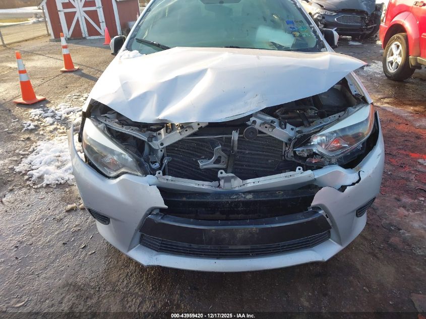 2016 Toyota Corolla Le VIN: 5YFBURHE7GP521329 Lot: 43959420