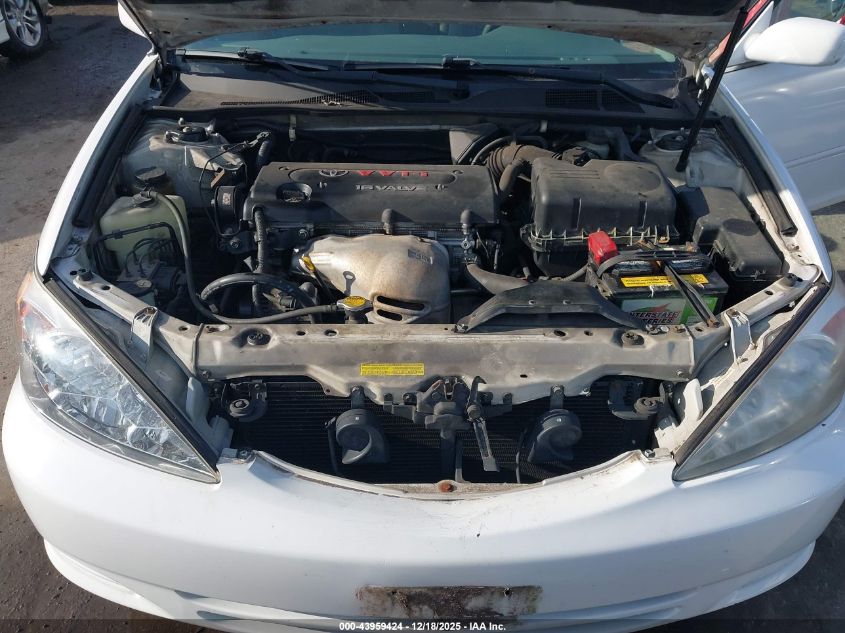 2002 Toyota Camry Le VIN: 4T1BE32K22U063358 Lot: 43959424