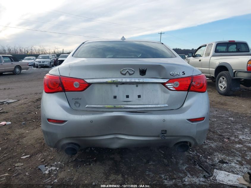 2017 Infiniti Q50 3.0T Premium VIN: JN1EV7AR7HM836456 Lot: 43959432
