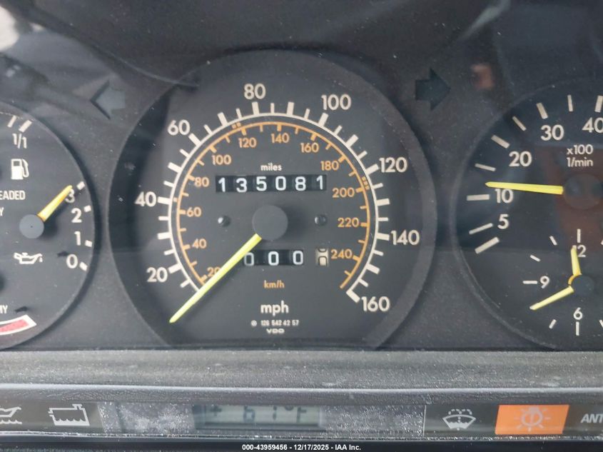 1987 Mercedes-Benz 420 Sel VIN: WDBCA35D6HA312870 Lot: 43959456