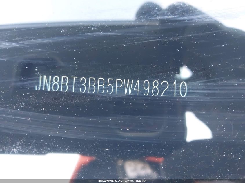 2023 Nissan Rogue Sv Intelligent Awd VIN: JN8BT3BB5PW498210 Lot: 43959465