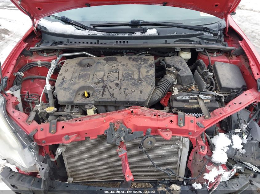 2015 Toyota Corolla Le VIN: 2T1BURHE5FC315800 Lot: 43959473