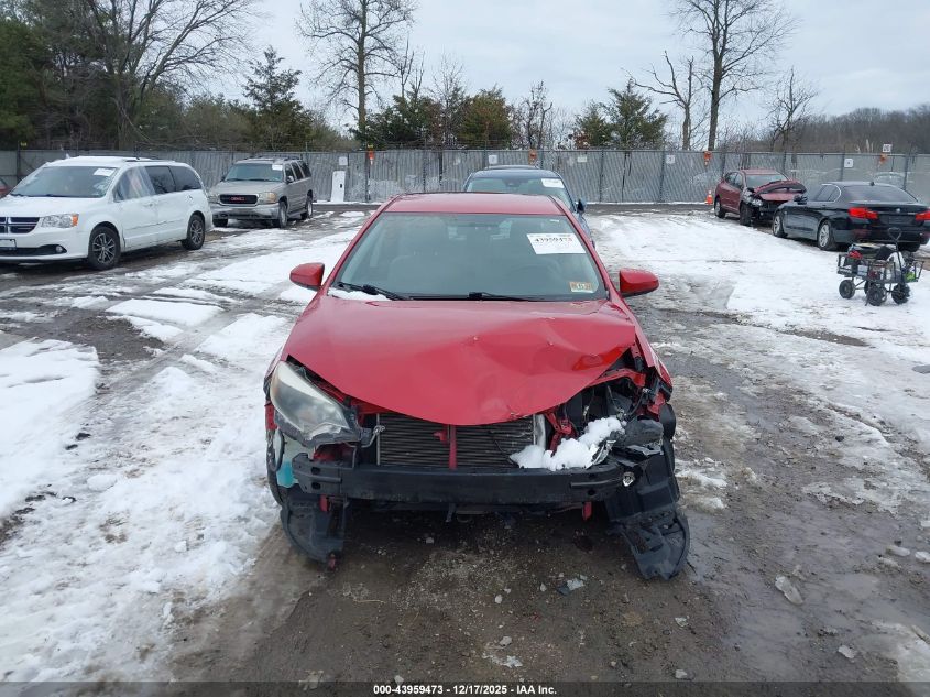 2015 Toyota Corolla Le VIN: 2T1BURHE5FC315800 Lot: 43959473