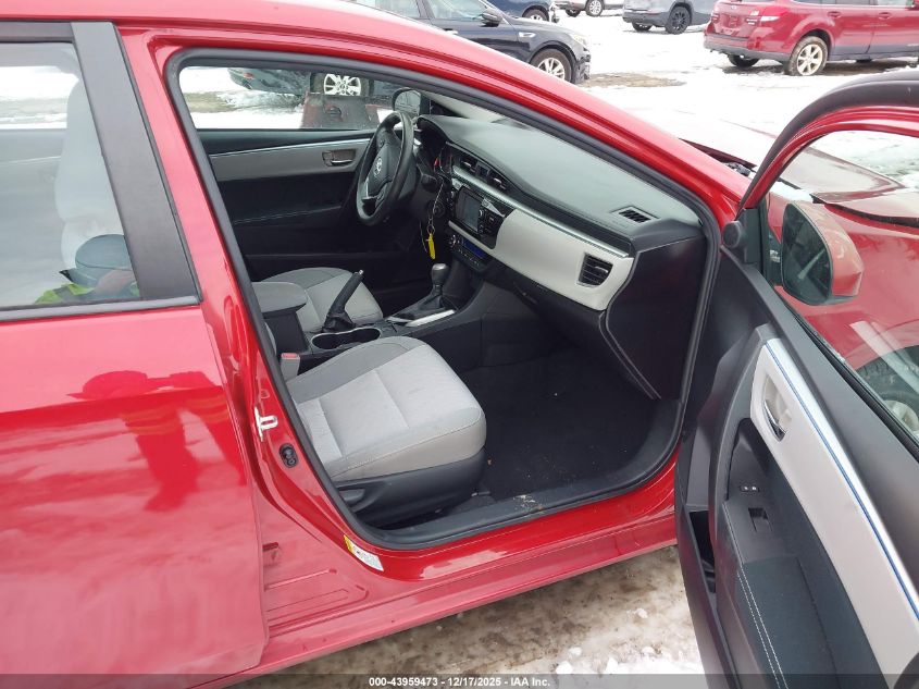 2015 Toyota Corolla Le VIN: 2T1BURHE5FC315800 Lot: 43959473