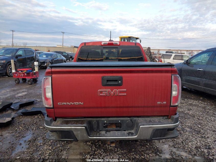 2016 GMC Canyon Sle VIN: 1GTG6CE39G1134639 Lot: 43959482