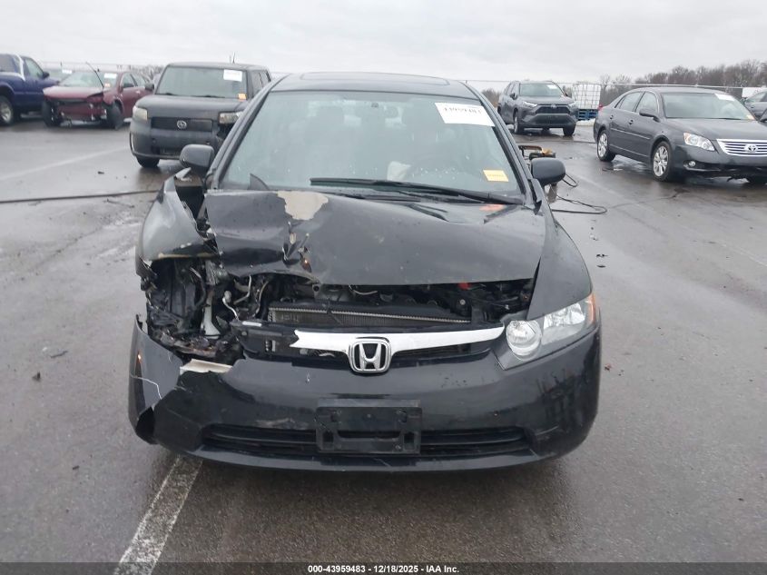 2008 Honda Civic Ex VIN: 1HGFA16868L001398 Lot: 43959483