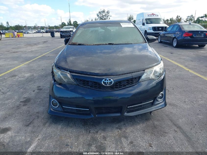 2012 Toyota Camry Se VIN: 4T1BF1FK8CU114584 Lot: 43959486