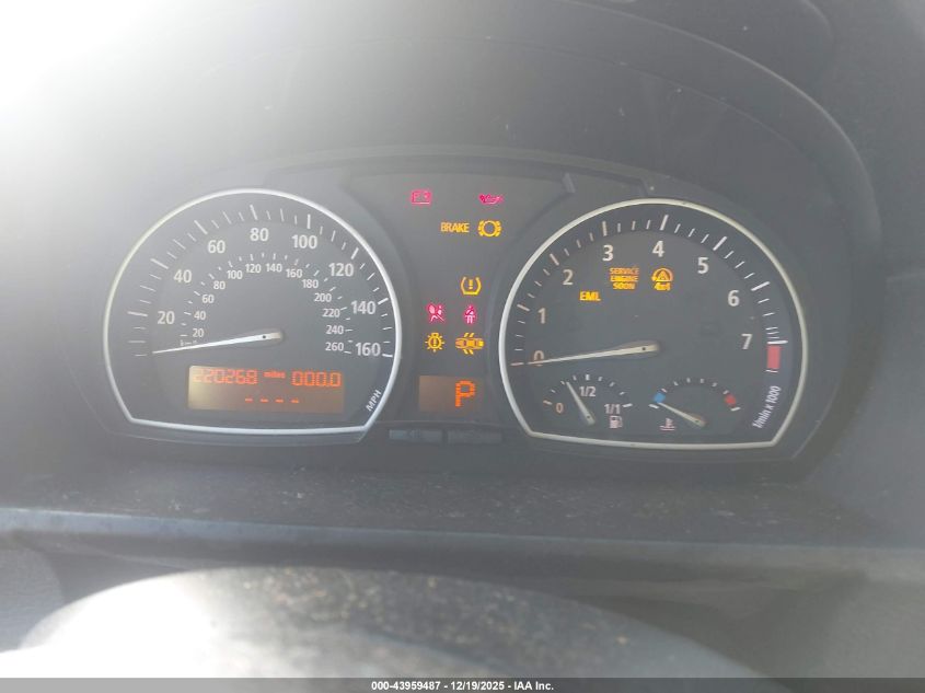 2008 BMW X3 3.0Si VIN: WBXPC934X8WJ07416 Lot: 43959487