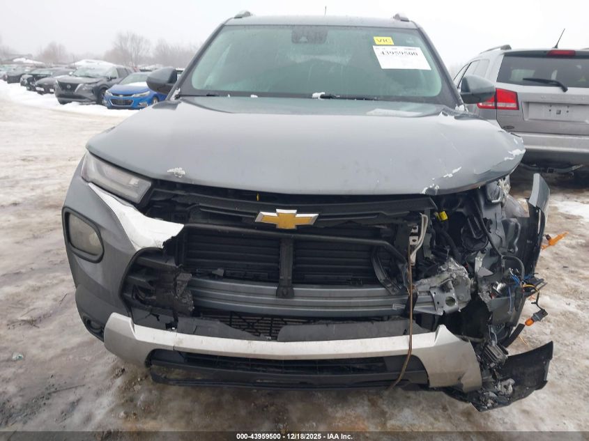 2021 Chevrolet Trailblazer Fwd Lt VIN: KL79MPS28MB169189 Lot: 43959500
