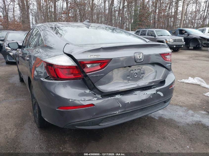 2021 Honda Insight Ex VIN: 19XZE4F59ME010705 Lot: 43959505