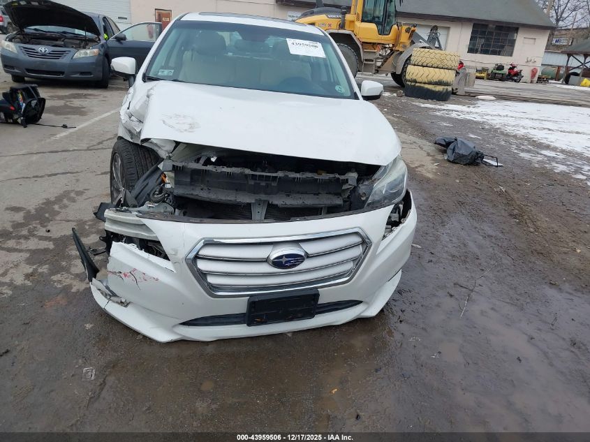 2016 Subaru Legacy 2.5I Limited VIN: 4S3BNAL69G3034687 Lot: 43959506