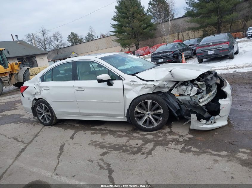2016 Subaru Legacy 2.5I Limited VIN: 4S3BNAL69G3034687 Lot: 43959506