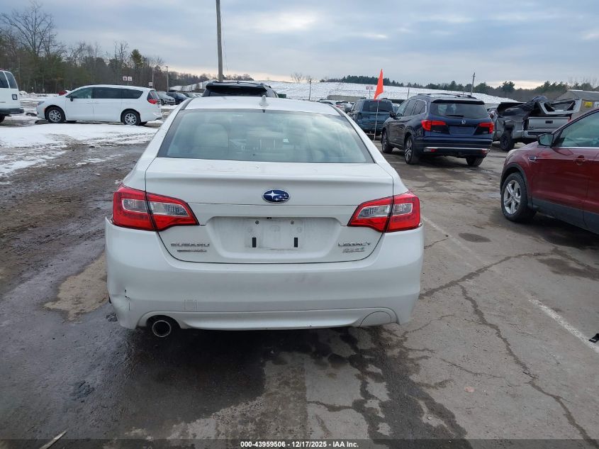 2016 Subaru Legacy 2.5I Limited VIN: 4S3BNAL69G3034687 Lot: 43959506