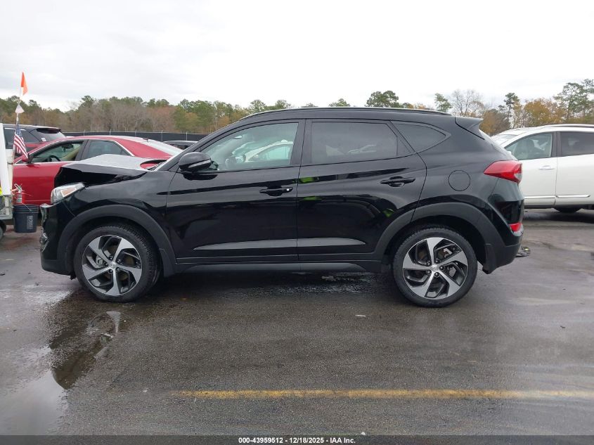 2018 Hyundai Tucson Value VIN: KM8J33A24JU744879 Lot: 43959512