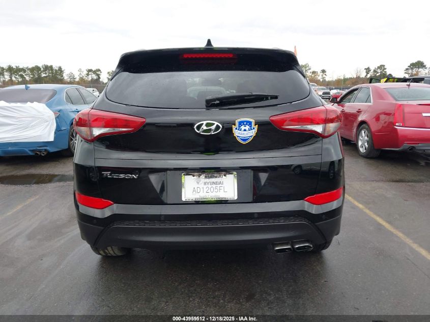 2018 Hyundai Tucson Value VIN: KM8J33A24JU744879 Lot: 43959512