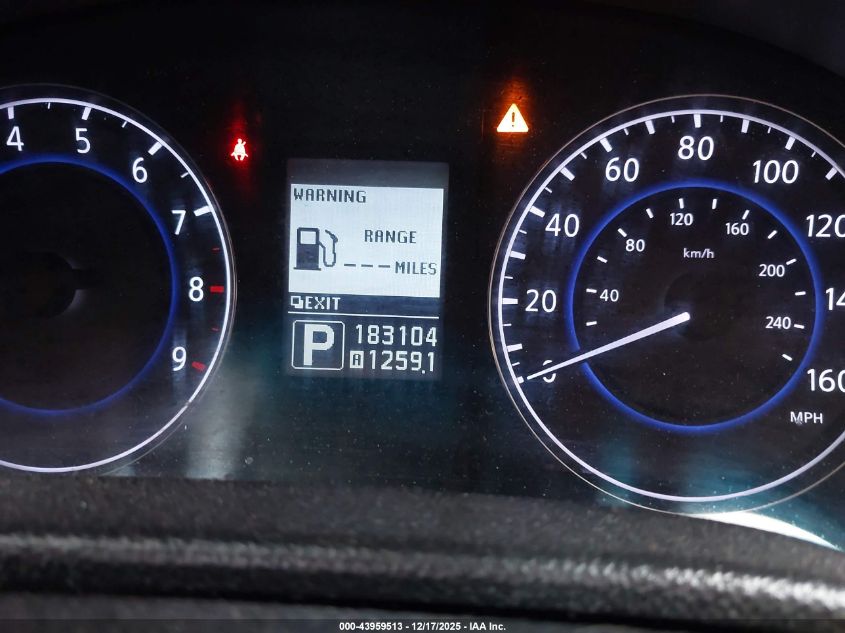 2012 Infiniti G37 Journey VIN: JN1CV6APXCM627446 Lot: 43959513