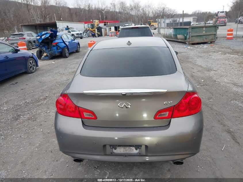 2012 Infiniti G37 Journey VIN: JN1CV6APXCM627446 Lot: 43959513