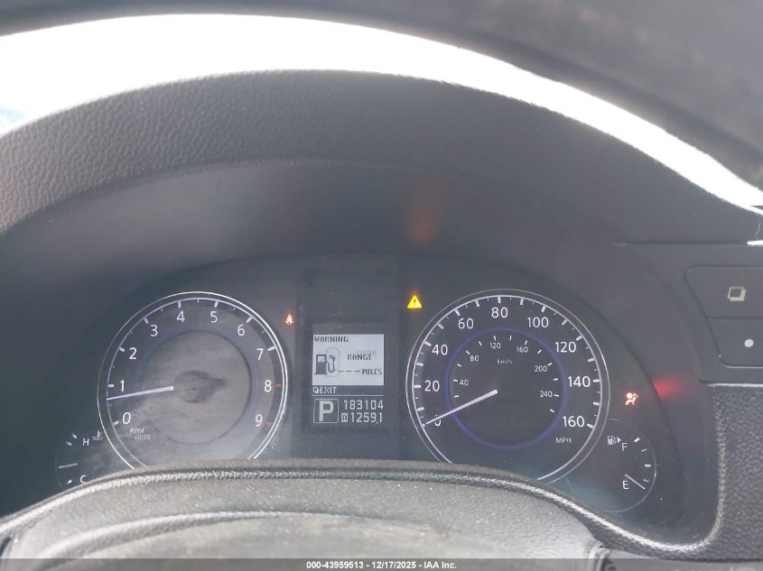 2012 Infiniti G37 Journey VIN: JN1CV6APXCM627446 Lot: 43959513