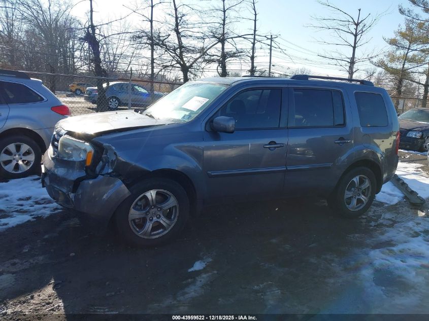 2014 Honda Pilot Ex-L VIN: 5FNYF4H52EB033857 Lot: 43959522