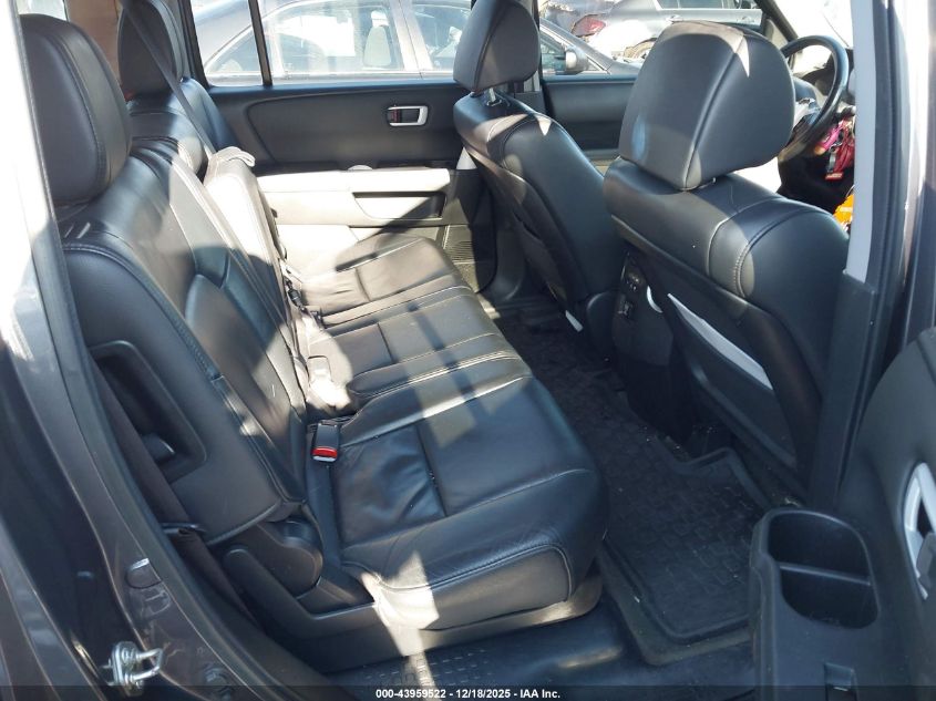 2014 Honda Pilot Ex-L VIN: 5FNYF4H52EB033857 Lot: 43959522