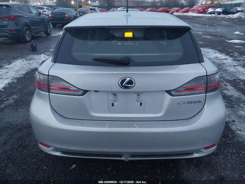 2012 Lexus Ct 200H Premium VIN: JTHKD5BH5C2082943 Lot: 43959530