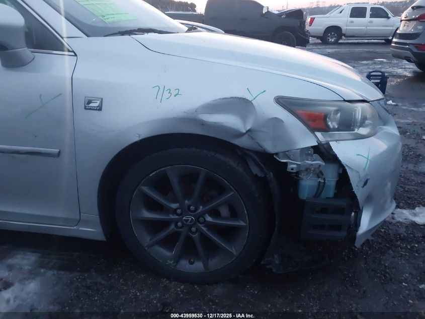 2012 Lexus Ct 200H Premium VIN: JTHKD5BH5C2082943 Lot: 43959530