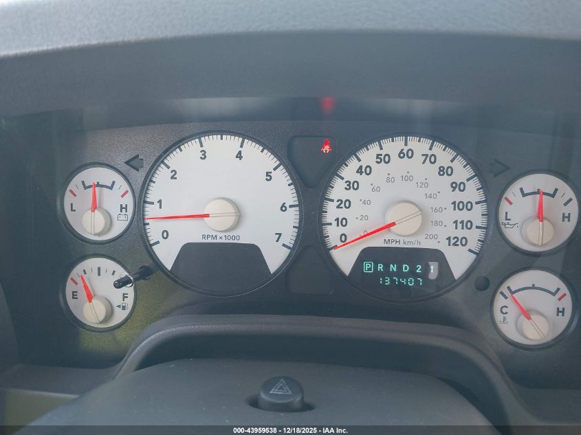 2007 Dodge Ram 1500 Slt/Trx4 Off Road/Sport VIN: 1D7HU16247J594382 Lot: 43959538