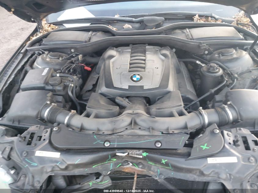 2007 BMW 750Li VIN: WBAHN83517DT75695 Lot: 43959540