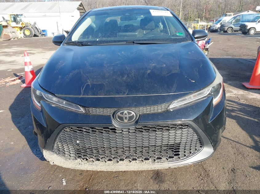 2021 Toyota Corolla Le VIN: JTDVPMAE4MJ161535 Lot: 43959543