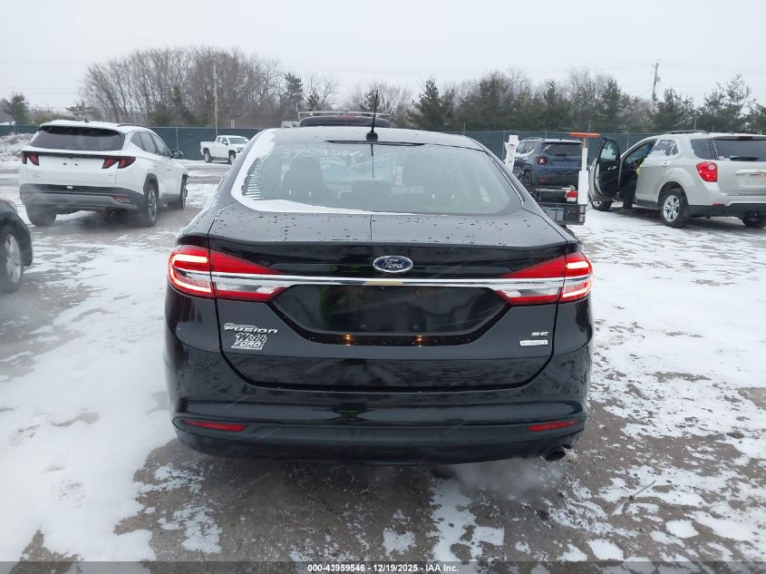 2017 Ford Fusion Se VIN: 3FA6P0HD2HR396737 Lot: 43959546