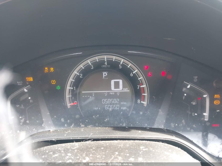 2019 Honda Cr-V Lx VIN: 2HKRW6H34KH203549 Lot: 43959548