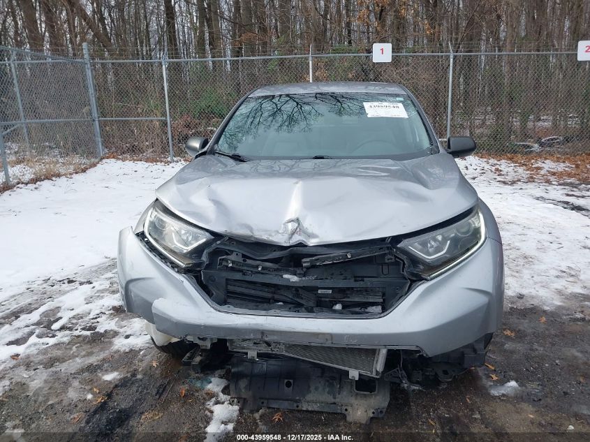 2019 Honda Cr-V Lx VIN: 2HKRW6H34KH203549 Lot: 43959548