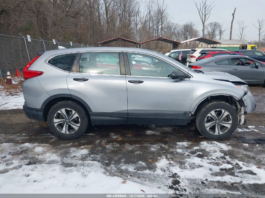 2019 Honda Cr-V Lx VIN: 2HKRW6H34KH203549 Lot: 43959548
