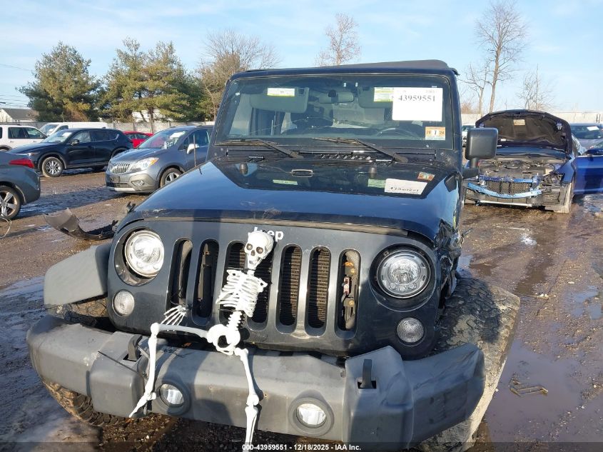 2017 Jeep Wrangler Unlimited Sport 4X4 VIN: 1C4BJWDG6HL550054 Lot: 43959551