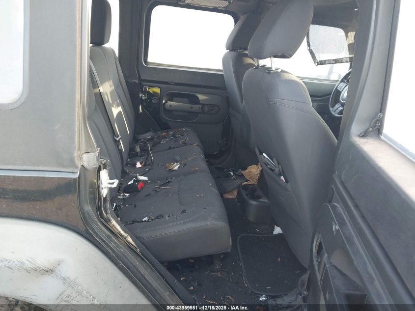 2017 Jeep Wrangler Unlimited Sport 4X4 VIN: 1C4BJWDG6HL550054 Lot: 43959551