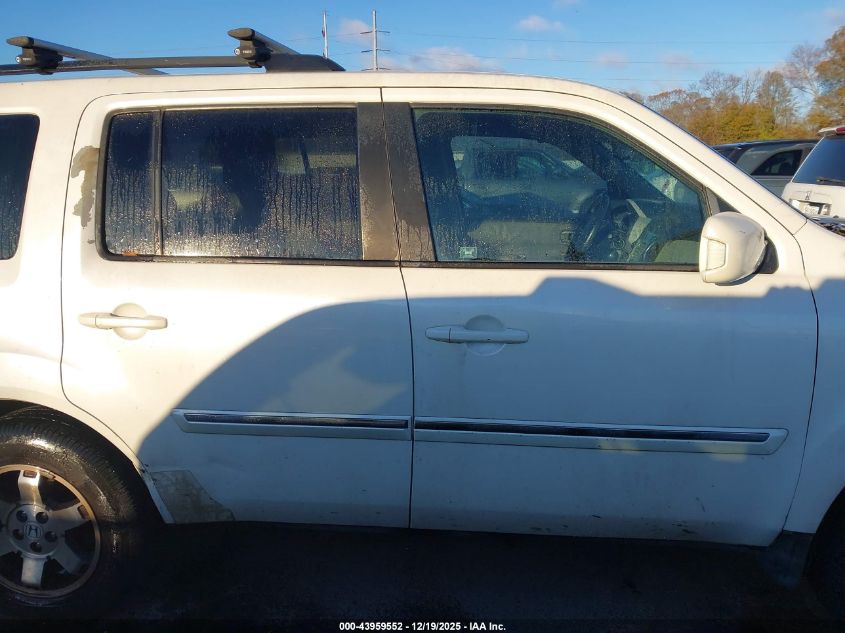 2011 Honda Pilot Touring VIN: 5FNYF4H99BB005861 Lot: 43959552