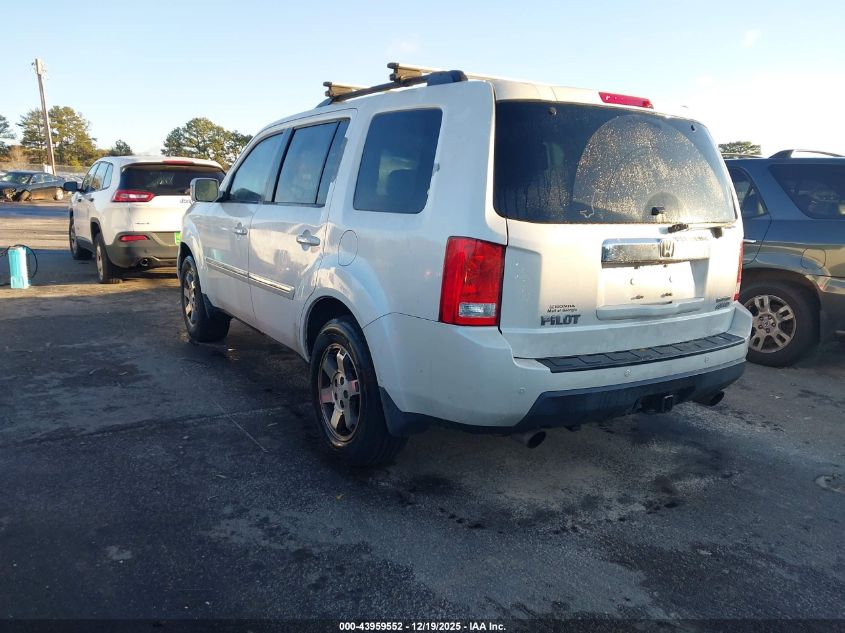 2011 Honda Pilot Touring VIN: 5FNYF4H99BB005861 Lot: 43959552