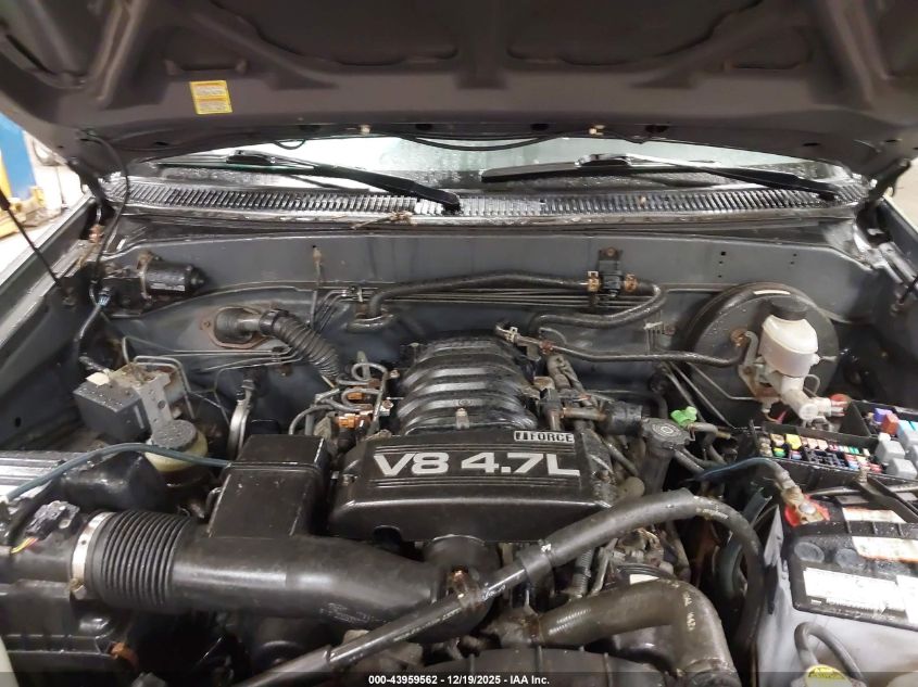 2005 Toyota Tundra Sr5 V8 VIN: 5TBBT44135S462558 Lot: 43959562